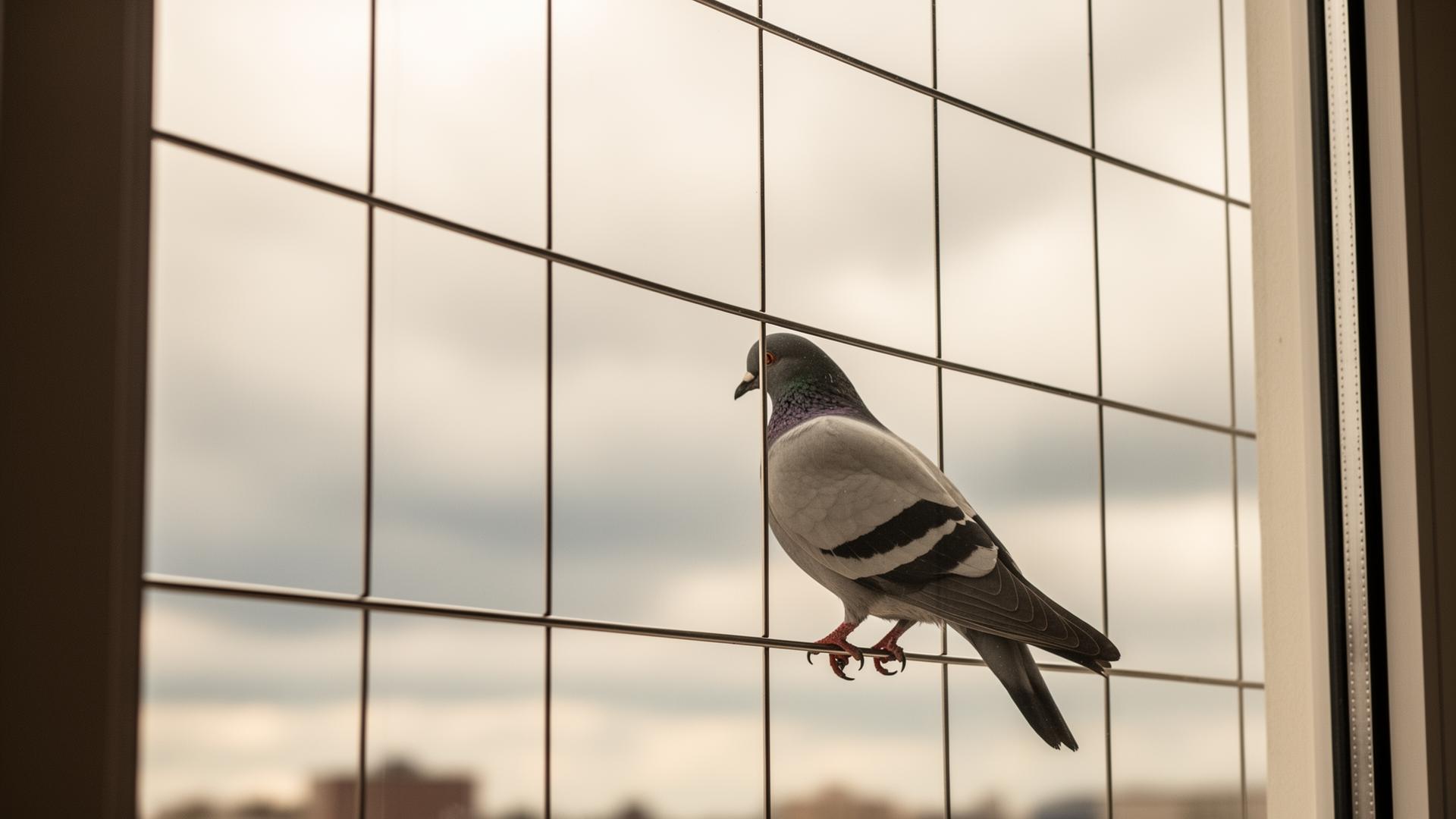 See the sky. Not the birds.